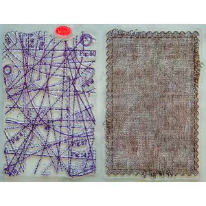 Набор штампов "Выкройки" (Viva Decor)