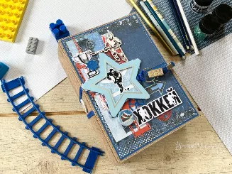 Скрапбукинг Хоккей, альбом своими руками
