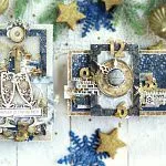 Скрапбукинг для начинающих. Фото мастер класс. Такие теплые открытки.