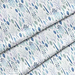 Отрез ткани 79х50 см "Зимняя листва" (Cotton)