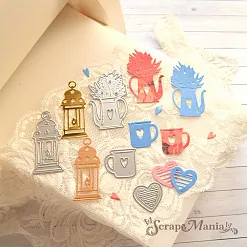 Нож "Сказка на рождество" 3,5х6 см (ScrapMania)