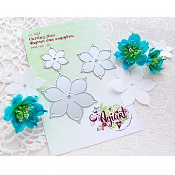 Набор ножей для вырубки "Цветы 6" (AgiArt)