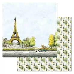 Бумага "СуперБабушка. Бонжур, мадам" (ScrapMania) Бумага "СуперБабушка. Бонжур, мадам" (ScrapMania)