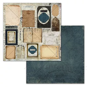 Бумага "Время мужчин. Планируем!" (Summer Studio)