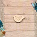 Деревянное украшение "Имбирное Рождество. Птичка" (ScrapMania)