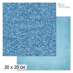 20х20 Бумага "Фономикс. Голубой. Дизайн 11" (ScrapMania) 20х20 Бумага "Фономикс. Голубой. Дизайн 11" (ScrapMania)