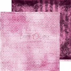 Бумага 30х30 см "Purple-Fuchsia mood 02" (CraftO'clock)