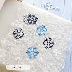 Нож "Снежинка 1", 3х3 см (ScrapMania)