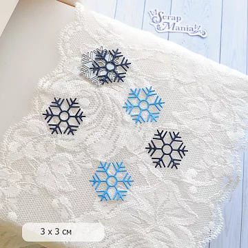 Нож "Снежинка 1", 3х3 см (ScrapMania)