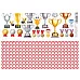 Лист с картинками 10х30 см "Хоккей. Победителям" (ScrapMania)