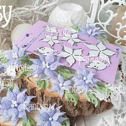 Нож "Карибский цветок 1297", 5,7 см (Fantasy)