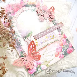 Нож "Бабочки 3", 3,3х5,9 см (ScrapMania)