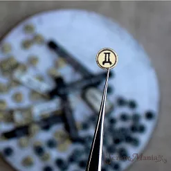 Набор тканевых высечек "Старый архив. Буквы", 168 шт (ScrapMania)