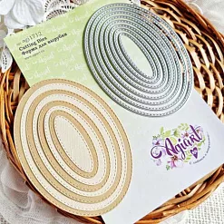 Нож "Овалы с прострочкой", 13,8х9,8 см (AgiArt)