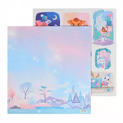 Бумага "Много счастья" (АртУзор)