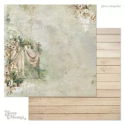 Бумага "День свадьбы. Декорация" (ScrapMania)