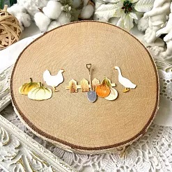 Нож " Парочка. Гусь и Курочка", 3х4 см (Hobby-time)