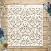 Трафарет 15х18 см "Волшебник. Дамаск" (ScrapMania)