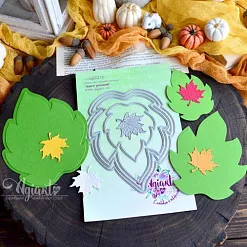 Нож "Базовый. Лист резной", 15х12,3 см (AgiArt)