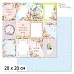 20х20 Бумага "Весенние тюльпаны. Дизайн 9" (ScrapMania)