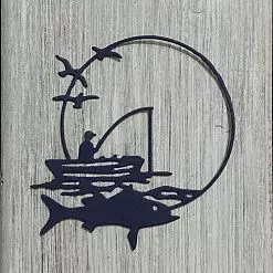 Нож "На рыбалке 3", 8х8 см (ArtScrap) Нож "На рыбалке 3", 8х8 см (ArtScrap)
