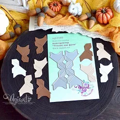 Нож "Конструктор. Уголки для фото", 4х3 см (AgiArt)