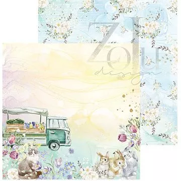 Бумага "Lady spring 4" (Zoju)