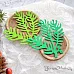 Нож "Ветка можжевельника с ягодами", 6,9х7,7 см (ScrapMania)