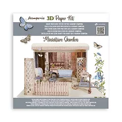 Набор для создания Pop-up конструкции "Garden House" (Stamperia)