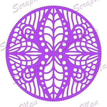 Нож для вырубки "Орнамент 27" (Scrapman)