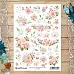 Скрап-карта А4 "Свадебный букет. Цветы" (ScrapMania)