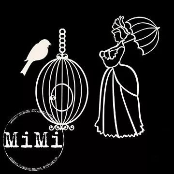 Набор украшений из чипборда "Ретро. Модерн" (MiMi Design)