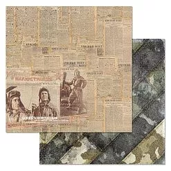 Бумага "Радость Победы. Газетные вырезки" (ScrapMania) Бумага "Радость Победы. Газетные вырезки" (ScrapMania)