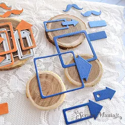 Нож "Стрелочки", 5,3х4 см (ScrapMania)
