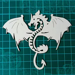 Чипборд "Дракон", 10х8,6 см (Scrapiki) Чипборд "Дракон", 10х8,6 см (Scrapiki)