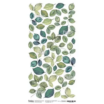 Тканевый лист 13х27 см "На седьмом небе 15" (Fantasy)