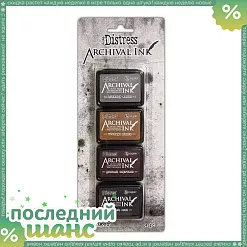 ШАНС Набор штемпельных подушечек мини Archival Ink kit 3 ШАНС Набор штемпельных подушечек мини Archival Ink kit 3