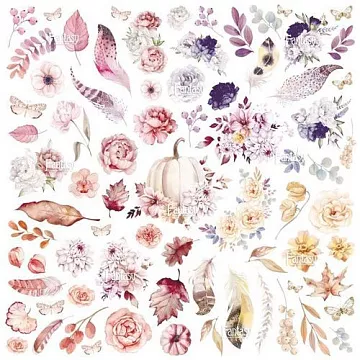 Бумага 30х30 см "Легче перышка 7" (Fantasy)