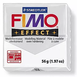 Пластика FIMO белая прозрачная 56 гр Пластика FIMO белая прозрачная 56 гр