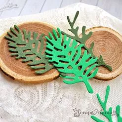 Нож "Хвойные ветки", 4х6,5 см (ScrapMania)