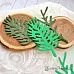 Нож "Хвойные ветки", 4х6,5 см (ScrapMania)