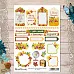 Скрап-карта А4 "Школьный вальс. Ярлычки" (ScrapMania)