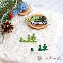 Нож "Зимний лес. Мини", 2,5х4,4 см (ScrapMania)