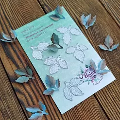 Нож "Нежные листочки", 3,8х4,1 см (AgiArt)