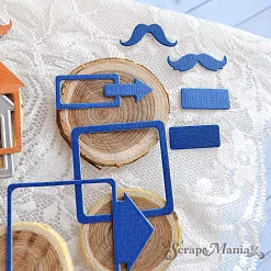 Нож "Стрелочки", 5,3х4 см (ScrapMania)