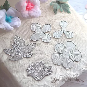 Нож "Анемон" 5х5 см (ScrapMania)