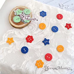 Нож "Пуговки. Звездочка", 1,6х1,6 см (ScrapMania)