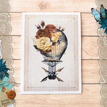 Тканевая карточка "Вечные странники. Вверх" (ScrapMania)