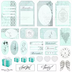 Бумага "Тиффани. Карточки" (Tatiana Sinitsa) Бумага "Тиффани. Карточки" (Tatiana Sinitsa)