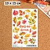 Набор наклеек А6 "Уютная осень" (ScrapMania)